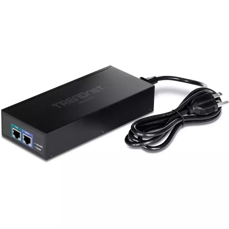 Trendnet TPE-319GI 10G PoE++ įpurškiklis 10 Gigabit Ethernet juodas