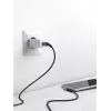 USB kabelis Goobay USB 2.0 2 m USB-C juodai pilkas