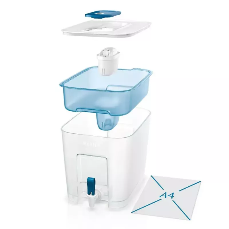 Brita 1051463 stalviršinis vandens filtras 8,2 L mėlyna balta