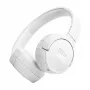 Ausinės JBL Tune 670 NC, laidinės/belaidės, ausinės, skambučiai/muzika, USB Type-C, Bluetooth, baltos