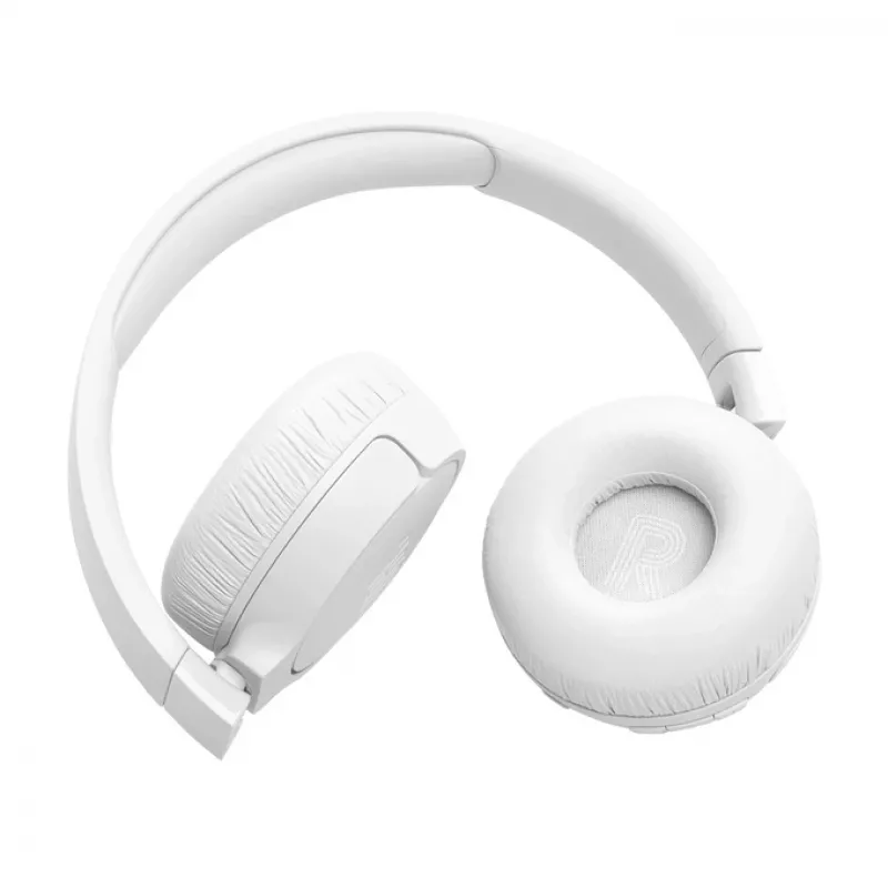 Ausinės JBL Tune 670 NC, laidinės/belaidės, ausinės, skambučiai/muzika, USB Type-C, Bluetooth, baltos