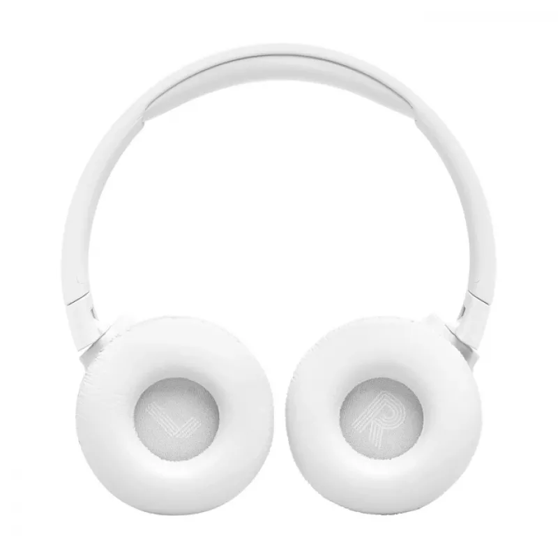 Ausinės JBL Tune 670 NC, laidinės/belaidės, ausinės, skambučiai/muzika, USB Type-C, Bluetooth, baltos