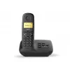 Analoginis/DECT belaidis telefonas Gigaset A270A su skambučio ID ir atsakikliu, juodas