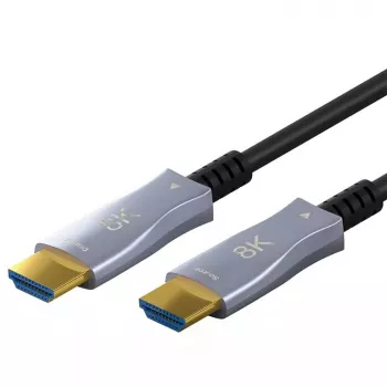 Goobay HDMI laidas 20 m A tipo vyriškas į vyrišką 48 Gbit/s juodas pilkas
