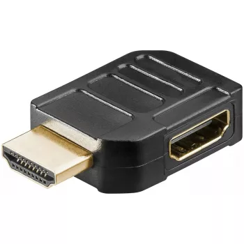 Goobay HDMI vaizdo kabelio adapteris, lizdas – kištukas, standartinis, juodas 65745