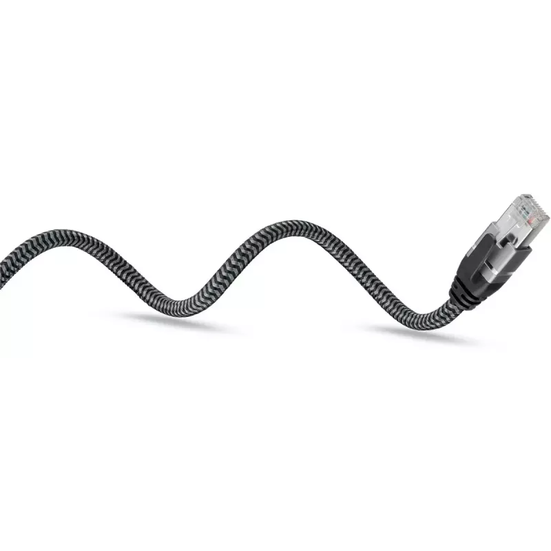 Goobay Gender Changer USB-C į RJ-45 10 m juoda sidabrinė
