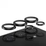 PanzerGlass ® Hoops® objektyvų apsauga fotoaparatui, juoda, Samsung Galaxy S24 Ultra