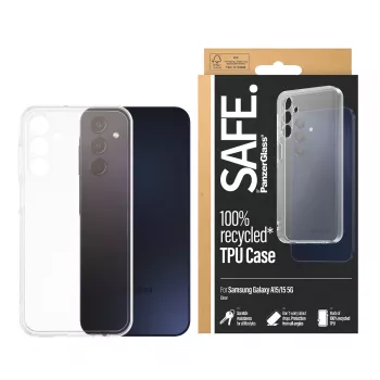 PanzerGlass SAFE. by ® TPU dėklas Samsung Galaxy A15 | A15 5G | Skaidrus