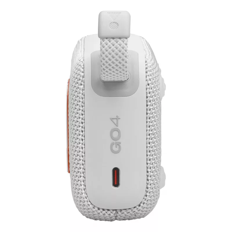 Nešiojamas belaidis garsiakalbis JBL Go 4, monofoninis, baltas, 4,2 W