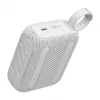 Nešiojamas belaidis garsiakalbis JBL Go 4, monofoninis, baltas, 4,2 W