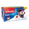 Vileda Turbo Smart Single tank šlapių grindų valymo sistema juoda raudona 166140