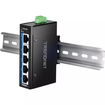 Nevaldomas jungiklis Trendnet TI-GLC50 Gigabit Ethernet 5 prievadai juodas