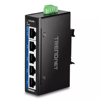 Nevaldomas jungiklis Trendnet TI-GLC50 Gigabit Ethernet 5 prievadai juodas