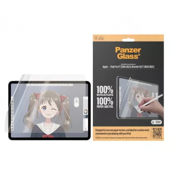 PanzerGlass GraphicPaper® ekrano apsauginis stiklas iPad Pro 11'' (2018-2022) | iPad Air 10.9'' (2020-2022) | Ultra-Wide Fit