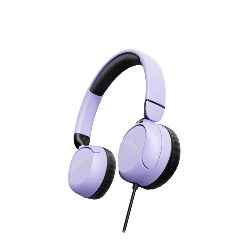 HyperX Cloud Mini – žaidimų ausinės (levandų spalva)