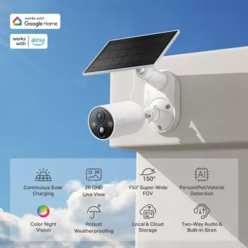 IP stebėjimo kamera TP-Link Tapo C425 KIT belaidė lauko