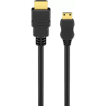 Goobay HDMI laidas 3 m A tipo A/C 48 Gbit/s juodas