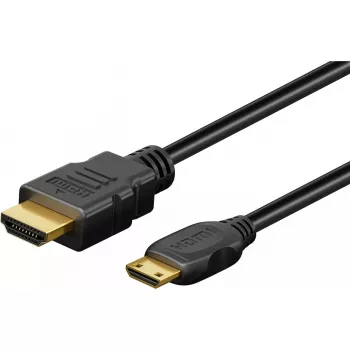Goobay HDMI laidas 3 m A tipo A/C 48 Gbit/s juodas