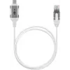 Goobay 74390 Laidinio tinklo adapteris USB 3.1 Type A – RJ45, 7,5 m, baltas