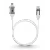 Goobay 74390 Laidinio tinklo adapteris USB 3.1 Type A – RJ45, 7,5 m, baltas