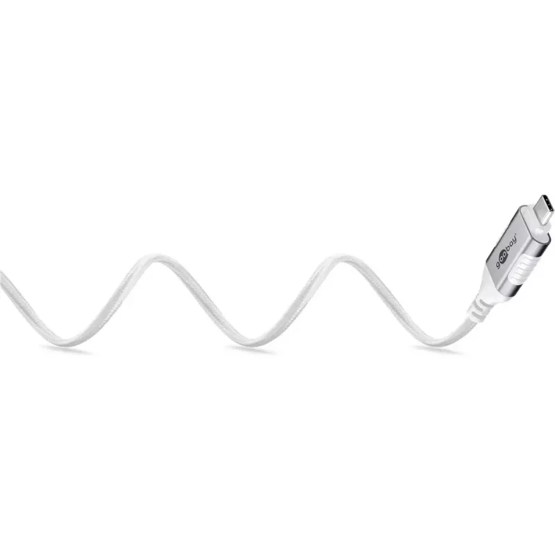 Goobay 74390 Laidinio tinklo adapteris USB 3.1 Type A – RJ45, 7,5 m, baltas
