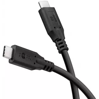 Goobay USB laidas 74728 USB 3.2 Gen 1 2m USB C juodas
