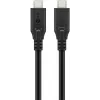 USB laidas Goobay 74204 USB 3.2 Gen 1 0,5 m USB-C juodas