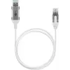 Tinklo kabelis Goobay 74384 USB 3.0 Type A RJ45 15 m Baltas