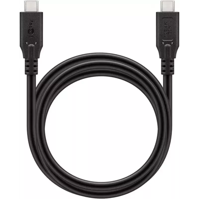 USB laidas Goobay 74207 USB 3.2 Gen 1 2m USB C juodas