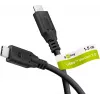 USB kabelis Goobay 74196 USB4 Gen 2x2 1,5 m USB-C juodas
