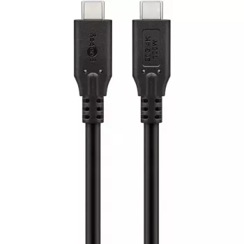 USB kabelis Goobay 74196 USB4 Gen 2x2 1,5 m USB-C juodas