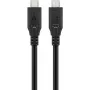 USB laidas Goobay 74184 USB4 Gen 2x2 1,5 m USB-C juodas