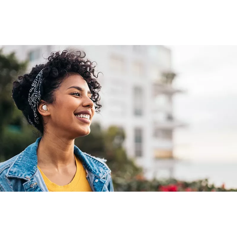 JBL Wave Buds 2 ausinės True Wireless Stereo (TWS) Į ausis Skambučiai/Muzika Bluetooth Baltos