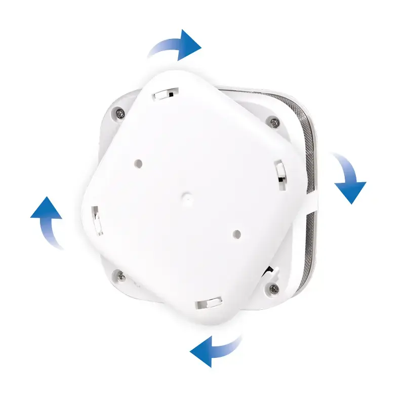 Dūmų detektorius LOGILINK SC0018 – fotoelektrinis, belaidis, su 10 metų baterija, 76×28.5 mm