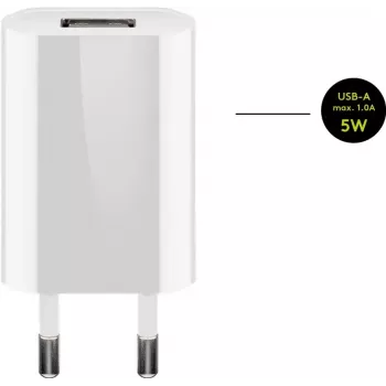 Įkroviklio rinkinys Goobay 5W Apple Lightning vidaus naudojimui