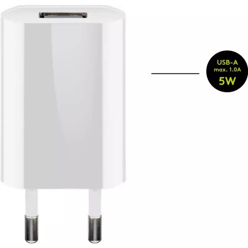 Įkroviklio rinkinys Goobay 5W Apple Lightning vidaus naudojimui