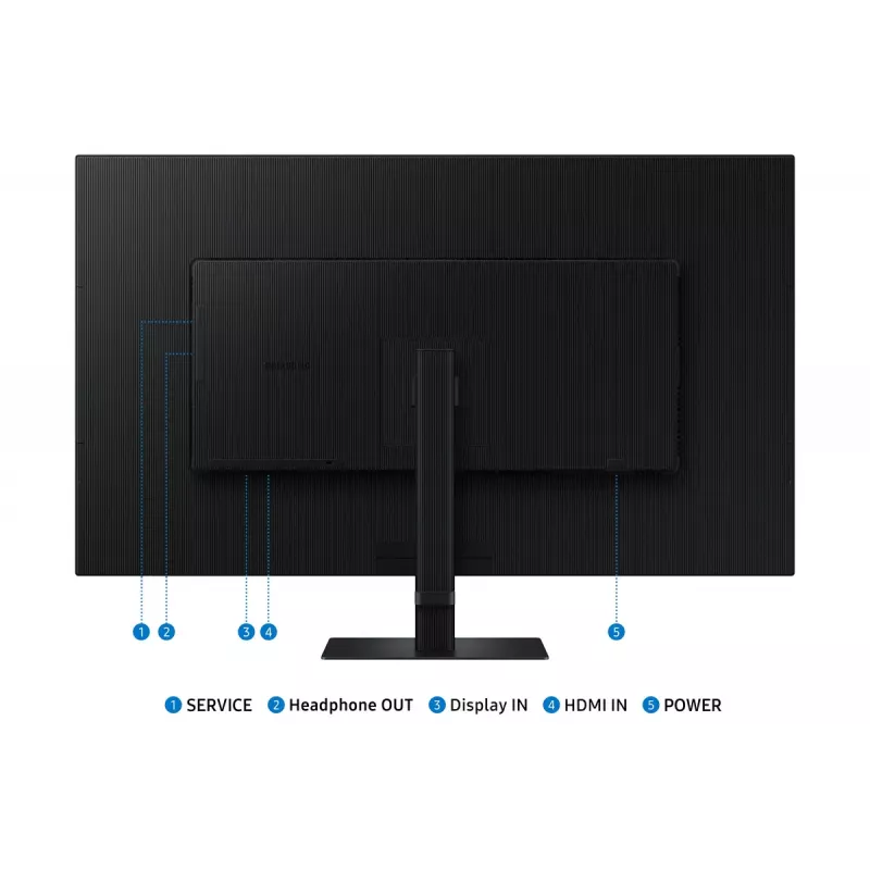 Samsung S70D kompiuterio monitorius 94 cm (37 colių) 3840 x 2160 4K Ultra HD LCD juodas