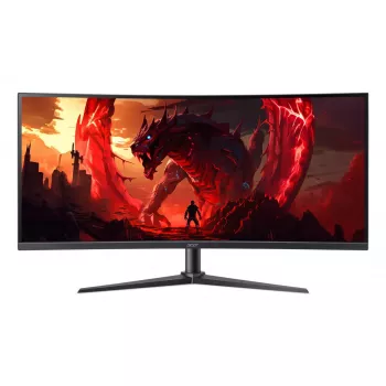 Monitorius Acer NITRO XZ0 XZ340CUR X0 34 colių lenktas UltraWide Quad HD LED 3440 x 1440