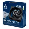ARCTIC P8 PWM PST CO - Slėgiui optimizuotas 80 mm ventiliatorius su PWM PST nuolatiniam darbui