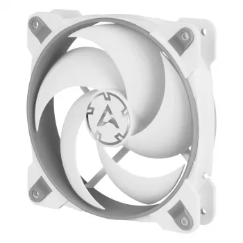 ARCTIC BioniX P120 (Pilka/Balta) – Slėgiui optimizuotas 120 mm ventiliatorius žaidimų kompiuteriams su PWM PST