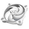 ARCTIC BioniX P120 (Pilka/Balta) – Slėgiui optimizuotas 120 mm ventiliatorius žaidimų kompiuteriams su PWM PST