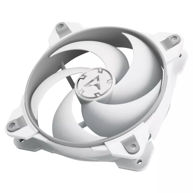 ARCTIC BioniX P120 (Pilka/Balta) – Slėgiui optimizuotas 120 mm ventiliatorius žaidimų kompiuteriams su PWM PST
