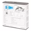 ARCTIC BioniX P120 (Pilka/Balta) – Slėgiui optimizuotas 120 mm ventiliatorius žaidimų kompiuteriams su PWM PST