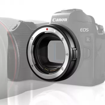 Objektyvo adapteris Canon EF-EOS R su valdymo žiedu