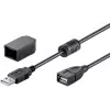 USB ilginamasis laidas Goobay 93284 USB 2.0 2 m USB A juodas
