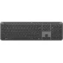 Logitech K950 Signature Slim Keyboard belaidė klaviatūra RF Bluetooth QWERTY danų suomių švedų norvegų išdėstymas grafito spalva
