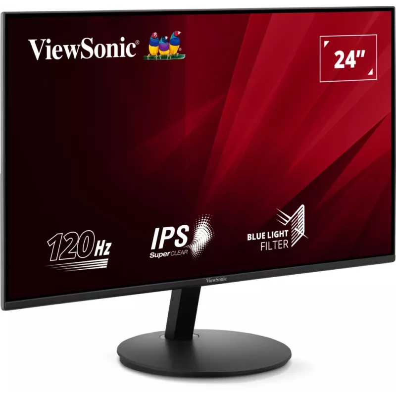 ViewSonic VA24E1-H 24 colių Full HD 120Hz monitorius su HDMI ir VGA