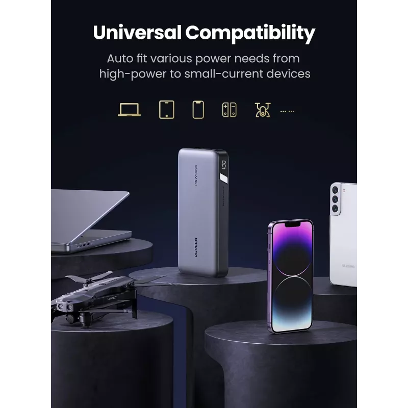 Nešiojamas maitinimo bankas Ugreen 90597A 25000 mAh