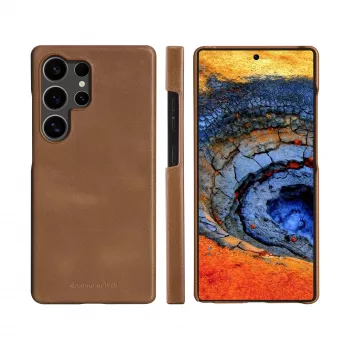 dbramante1928 Lynge odinis dėklas Samsung Galaxy S25 Ultra 17.3 cm (6.8 inch) atverčiamas, Tan