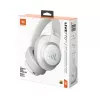 JBL Live 770NC ausinės belaidės ant ausų, triukšmo slopinimas, baltos